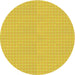 Square Machine Washable Transitional Golden Yellow Rug in a Living Room, wshpat3733yw