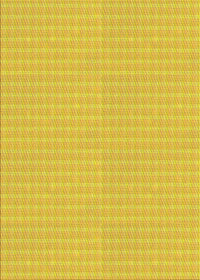 Machine Washable Transitional Golden Yellow Rug, wshpat3733yw