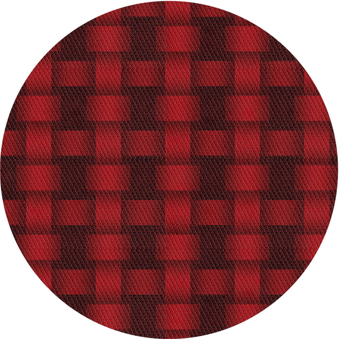 Square Machine Washable Transitional Maroon Red Rug in a Living Room, wshpat3734rd