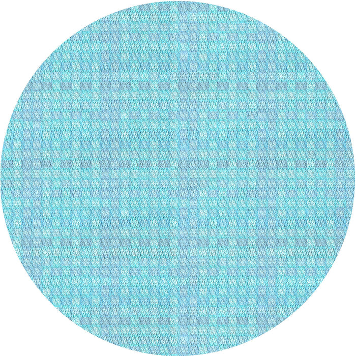 Square Patterned Diamond Blue Rug, pat3735lblu