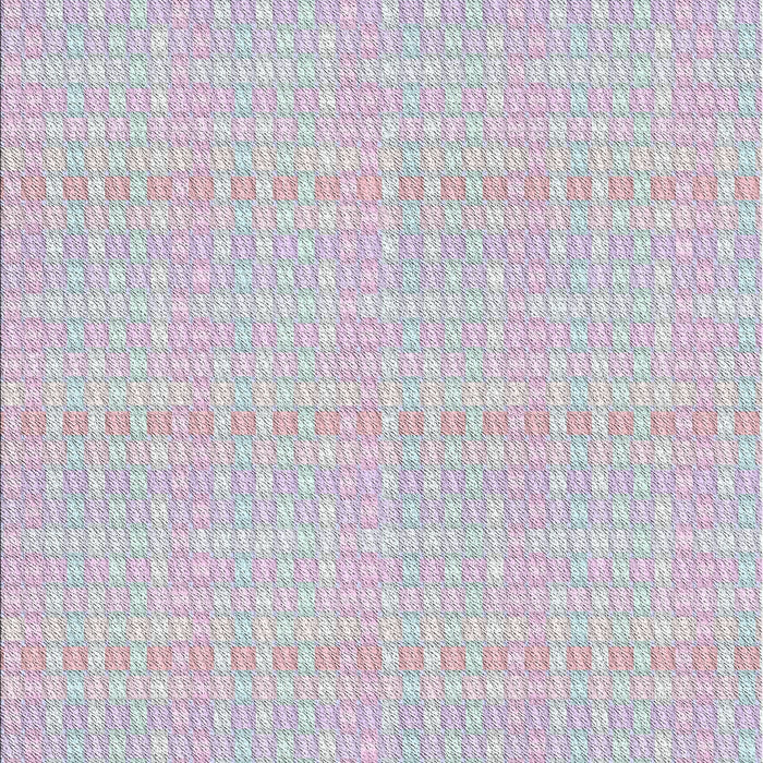 Patterned Lavender Purple Novelty Rug, pat3735