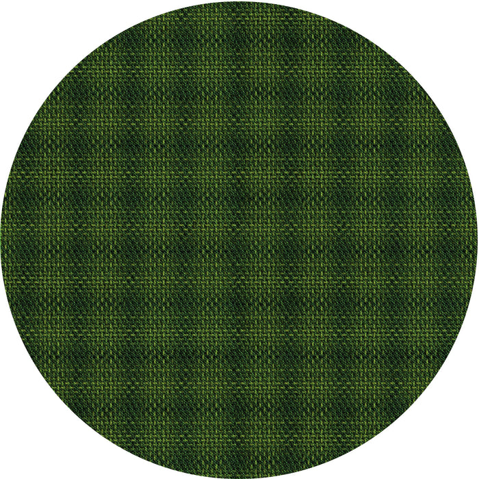 Square Patterned Black Rug, pat3736grn