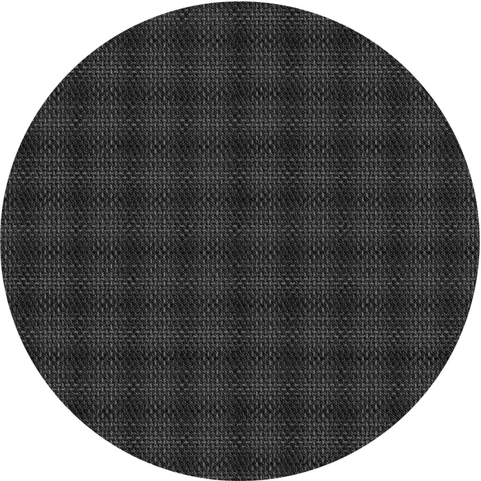 Square Machine Washable Transitional Midnight Gray Rug in a Living Room, wshpat3736gry