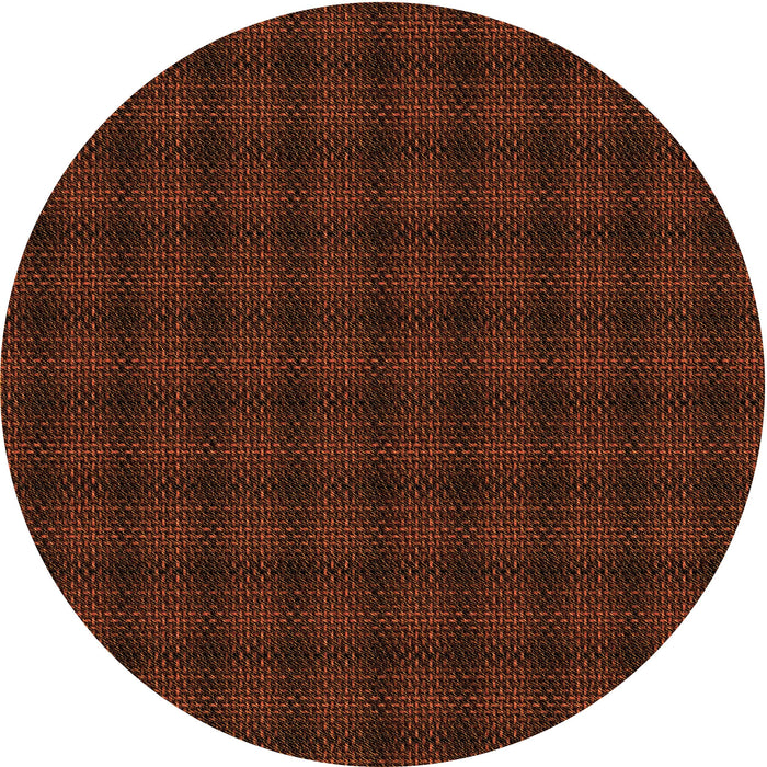 Square Machine Washable Transitional Mahogany Brown Rug in a Living Room, wshpat3736org