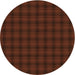 Square Machine Washable Transitional Mahogany Brown Rug in a Living Room, wshpat3736org