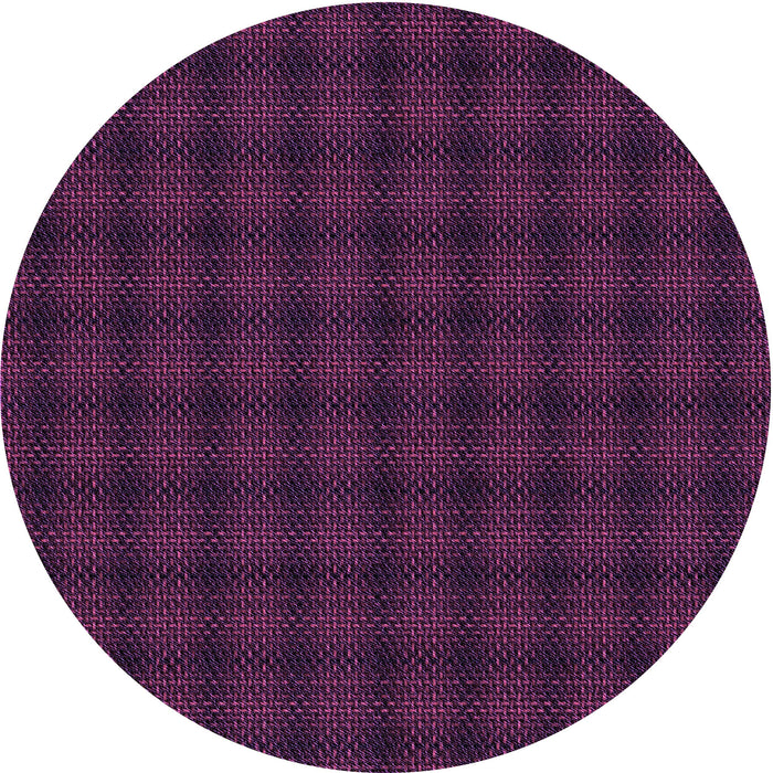 Square Patterned Dark Pink Rug, pat3736pur
