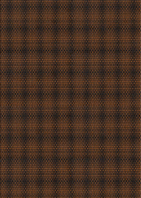 Machine Washable Transitional Chestnut Brown Rug, wshpat3736