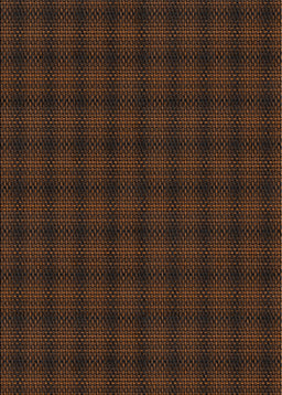 Machine Washable Transitional Chestnut Brown Rug, wshpat3736