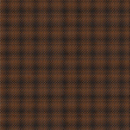 Sideview of Machine Washable Transitional Chestnut Brown Rug, wshpat3736