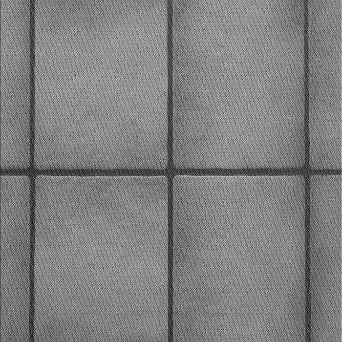 Machine Washable Transitional Ash Gray Rug, wshpat3737gry