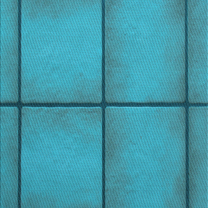 Machine Washable Transitional Dark Cyan Green Rug, wshpat3737lblu