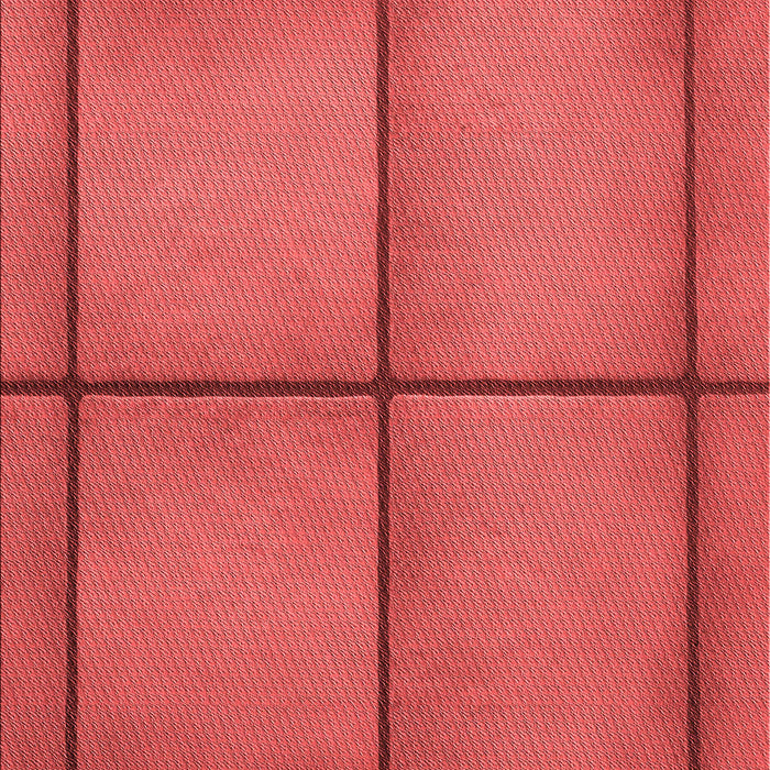 Machine Washable Transitional Red Rug, wshpat3737rd