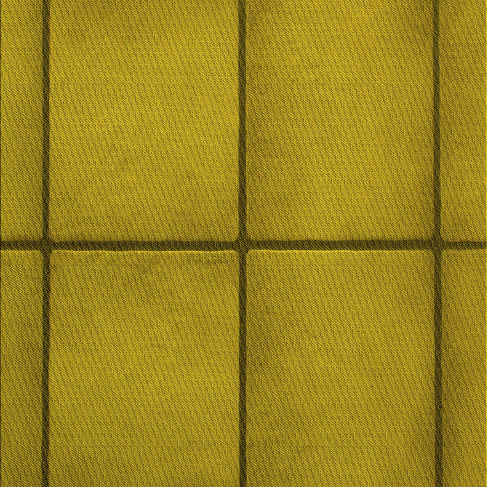 Machine Washable Transitional Yellow Rug, wshpat3737yw