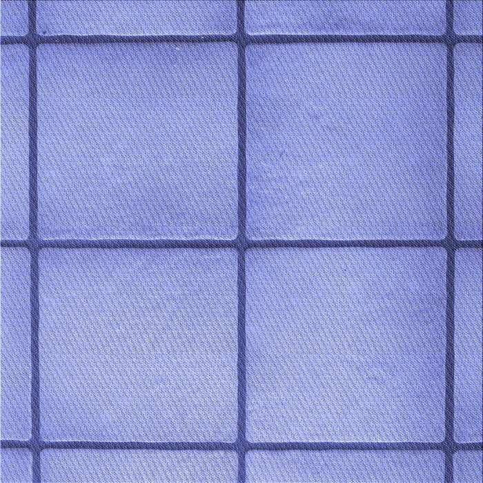 Round Patterned Sky Blue Rug, pat3738blu