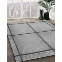 Patterned Cloud Gray Rug, pat3738gry