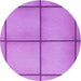 Square Patterned Violet Purple Rug, pat3738pur