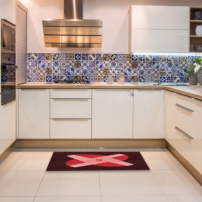 Machine Washable Transitional Maroon Red Rug in a Bedroom, wshpat374rd