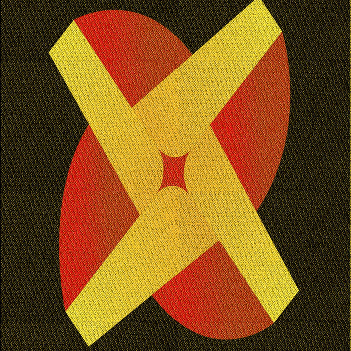 Patterned Red Rug, pat374yw