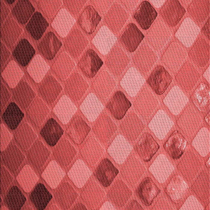 Machine Washable Transitional Red Rug, wshpat3740rd