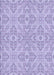 Patterned Purple Rug, pat3741blu