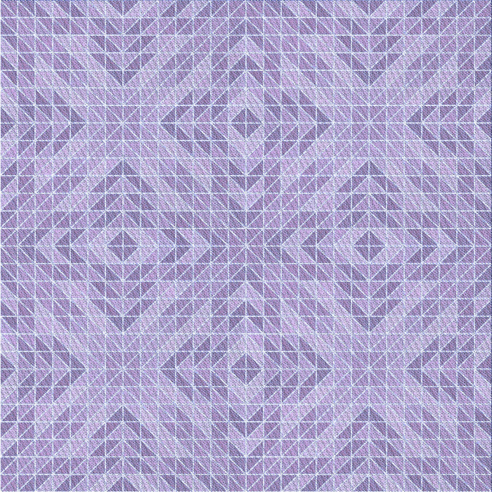 Round Machine Washable Transitional Purple Rug, wshpat3741blu