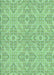 Patterned Green Rug, pat3741lblu