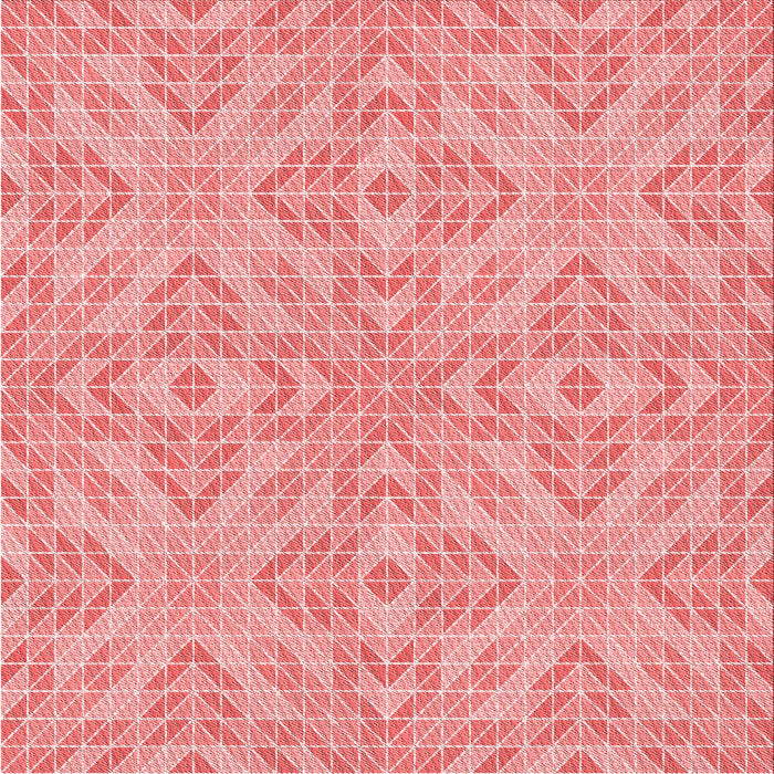 Round Machine Washable Transitional Pastel Pink Rug, wshpat3741rd