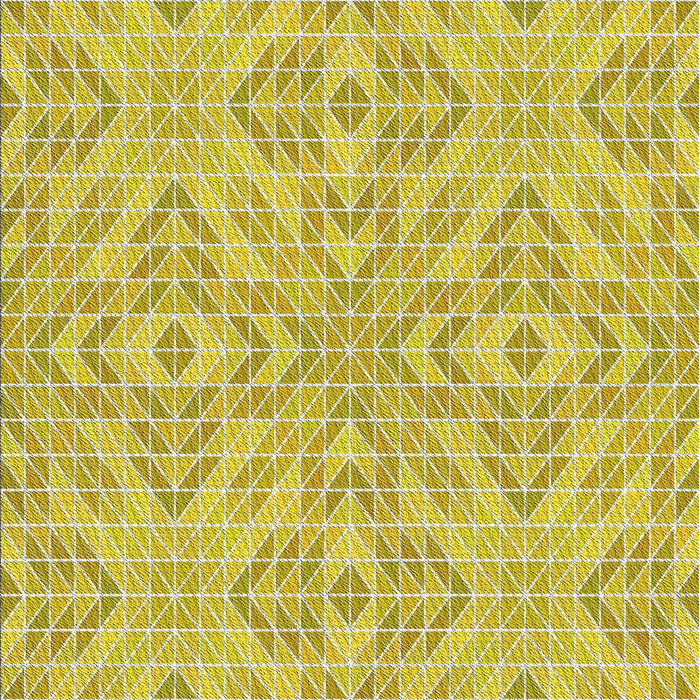 Patterned Mustard Yellow Novelty Rug, pat3741