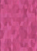 Machine Washable Transitional Neon Pink Rug, wshpat3742pur