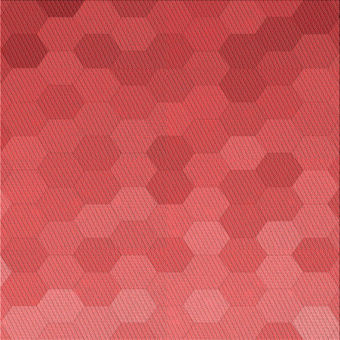 Round Patterned Red Rug, pat3743rd