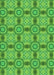 Patterned Green Rug, pat3744grn