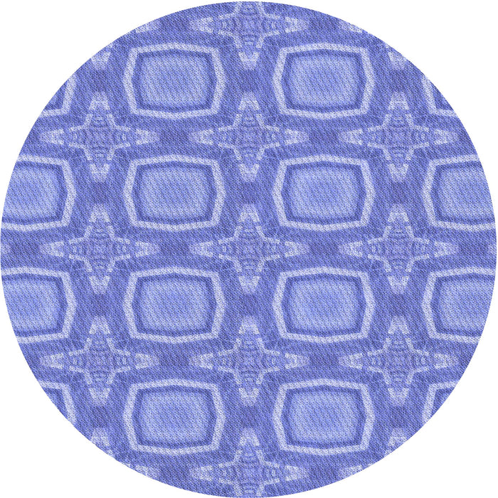 Square Machine Washable Transitional Sky Blue Rug in a Living Room, wshpat3745blu