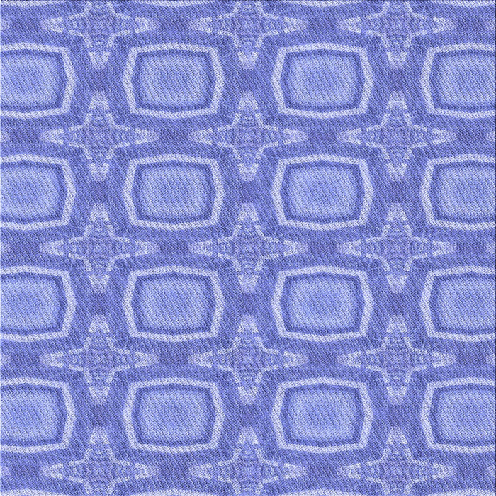Round Patterned Sky Blue Rug, pat3745blu