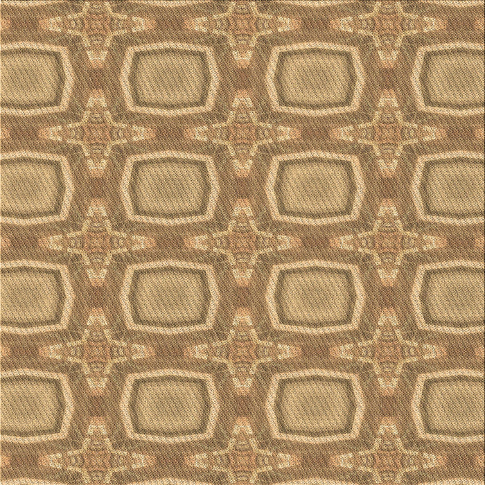 Round Machine Washable Transitional Orange Rug, wshpat3745brn