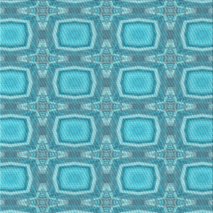 Round Patterned Blue Ivy Blue Rug, pat3745lblu