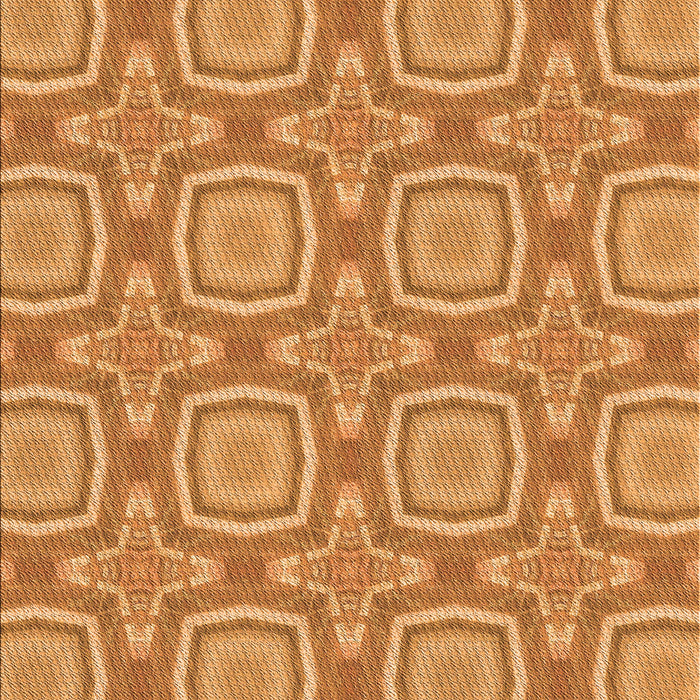 Patterned Orange Rug, pat3745org