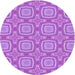 Square Machine Washable Transitional Violet Purple Rug in a Living Room, wshpat3745pur