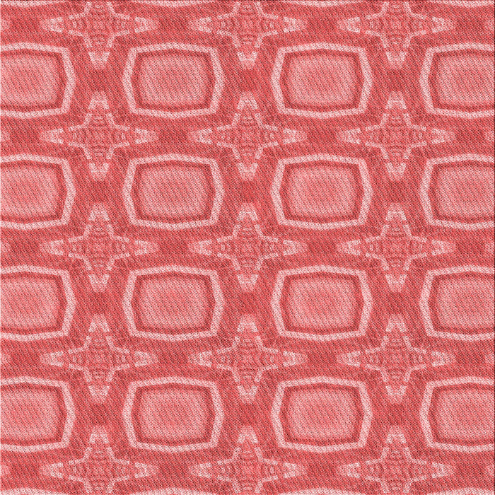 Round Patterned Ruby Red Rug, pat3745rd