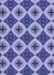 Patterned Deep Periwinkle Purple Rug, pat3746blu