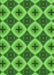 Patterned Green Rug, pat3746grn