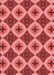 Patterned Red Rug, pat3746rd