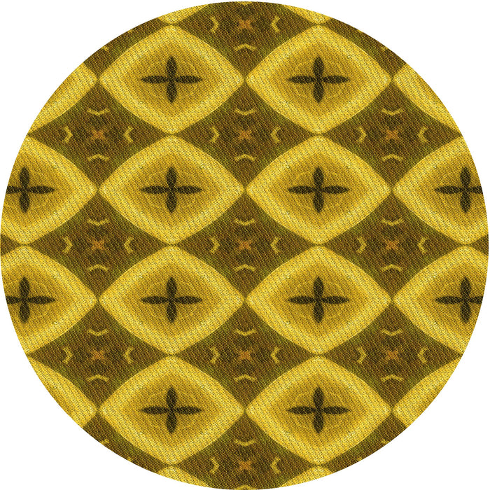 Square Machine Washable Transitional Dark Bronze Brown Rug in a Living Room, wshpat3746yw