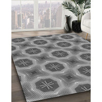 Patterned Gray Rug, pat3747gry