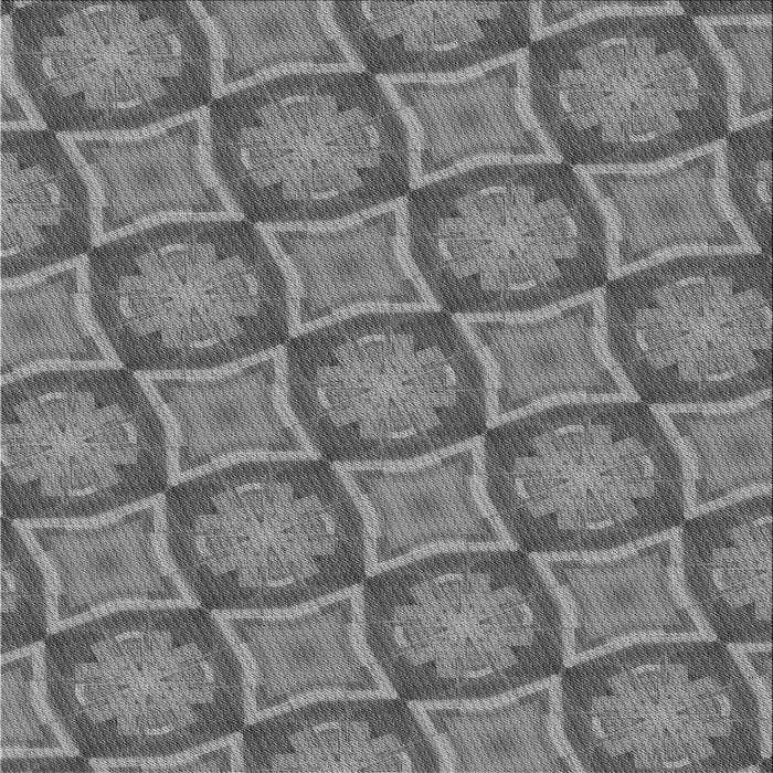 Round Machine Washable Transitional Grey Gray Rug, wshpat3748gry