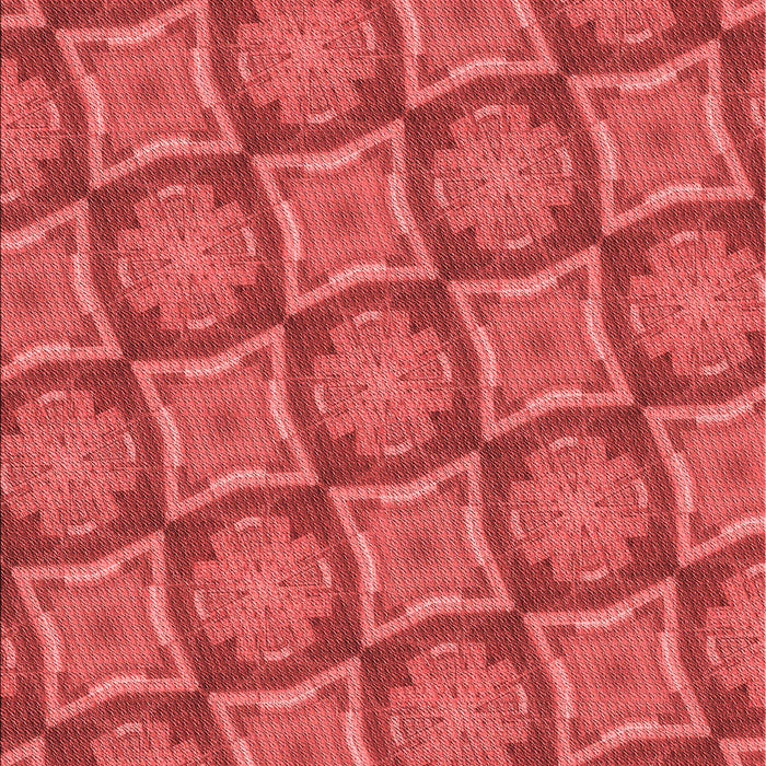 Patterned Red Rug, pat3748rd