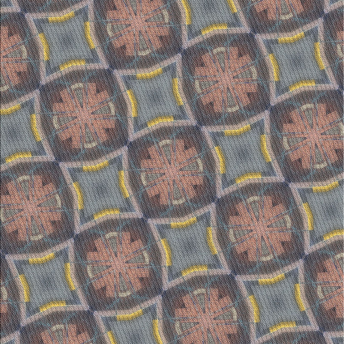 Machine Washable Transitional Rosy Brown Pink Rug, wshpat3748