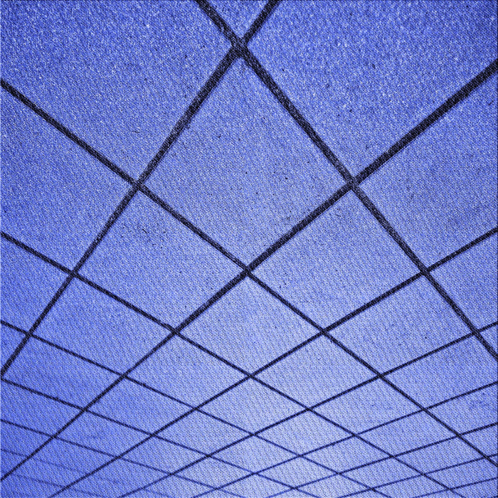 Round Machine Washable Transitional Sky Blue Rug, wshpat3749blu