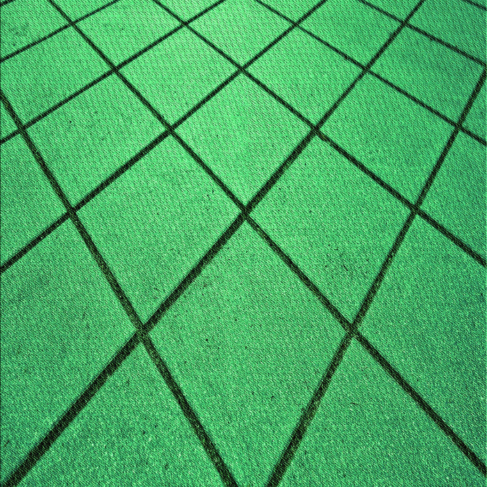 Patterned Neon Green Rug, pat3749grn
