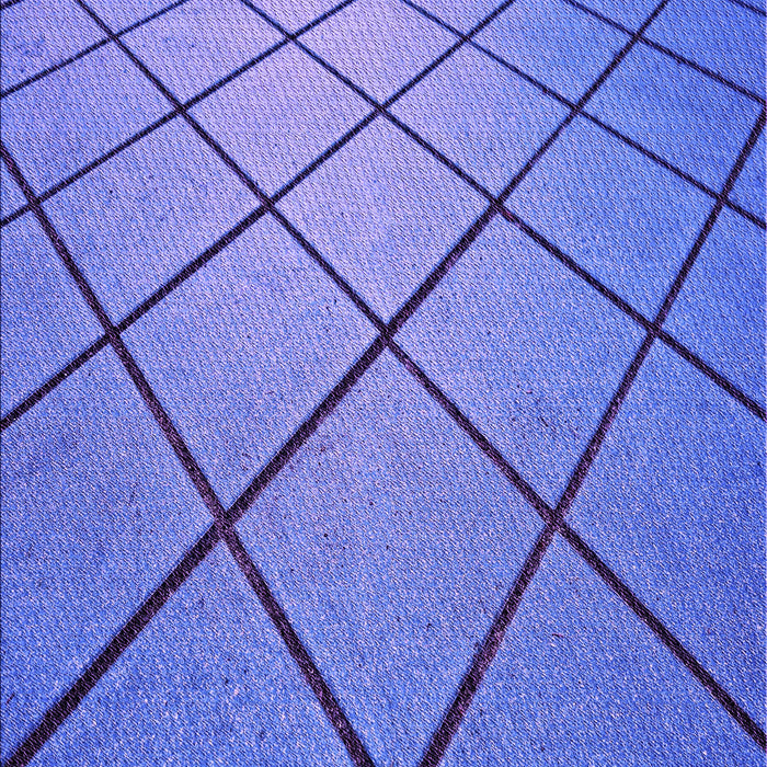 Machine Washable Transitional Blue Rug, wshpat3749pur