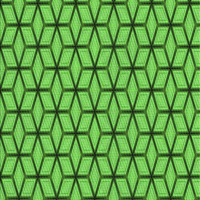 Patterned Green Rug, pat375grn